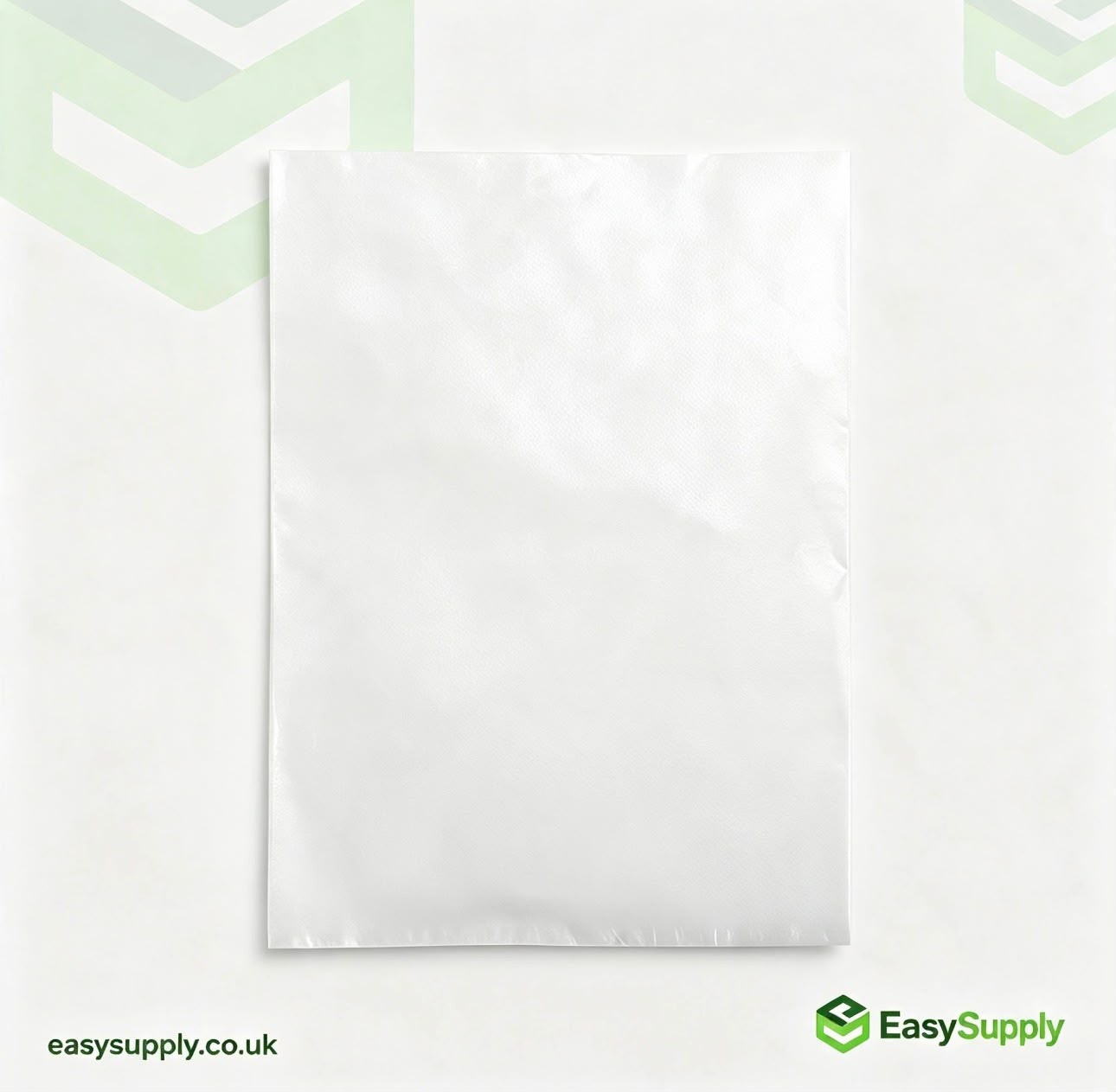 White HDPE counter bag