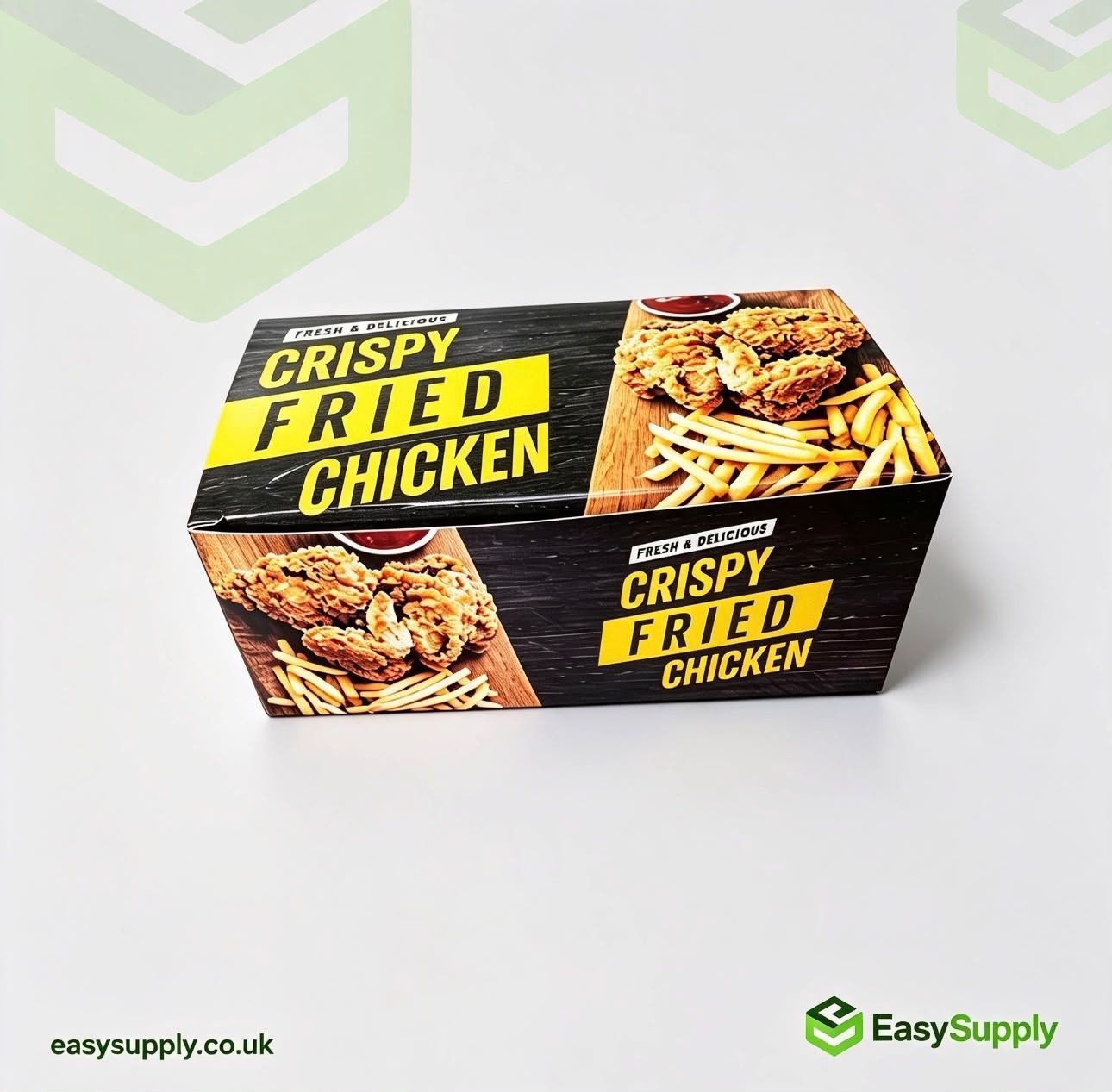 FC0 small chicken box closed front view