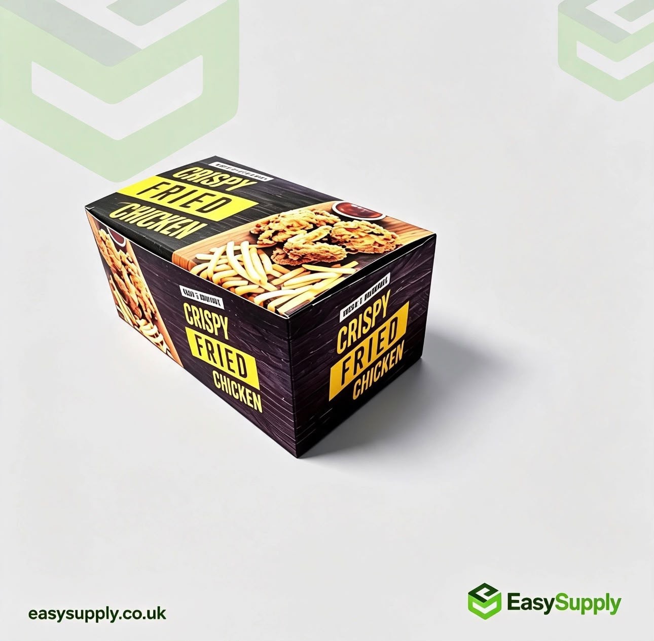 FC3 small chicken box closed side view