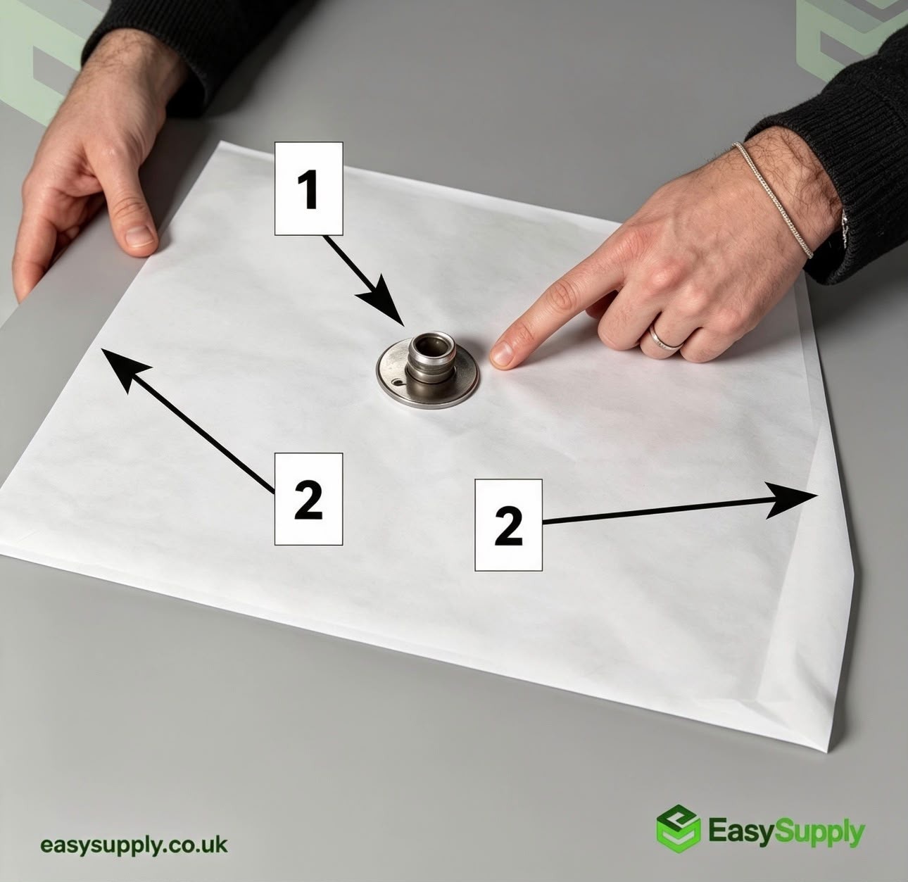 Henny Penny filter paper fitting guide