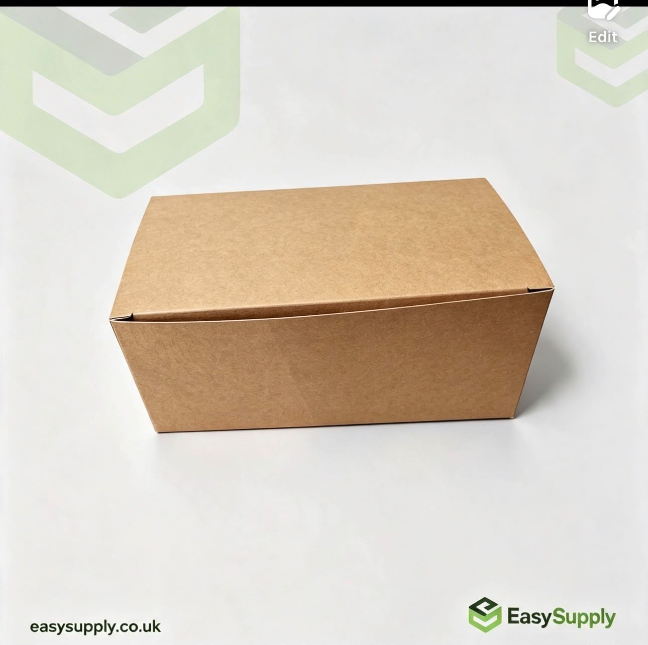 FC1 kraft chicken box closed