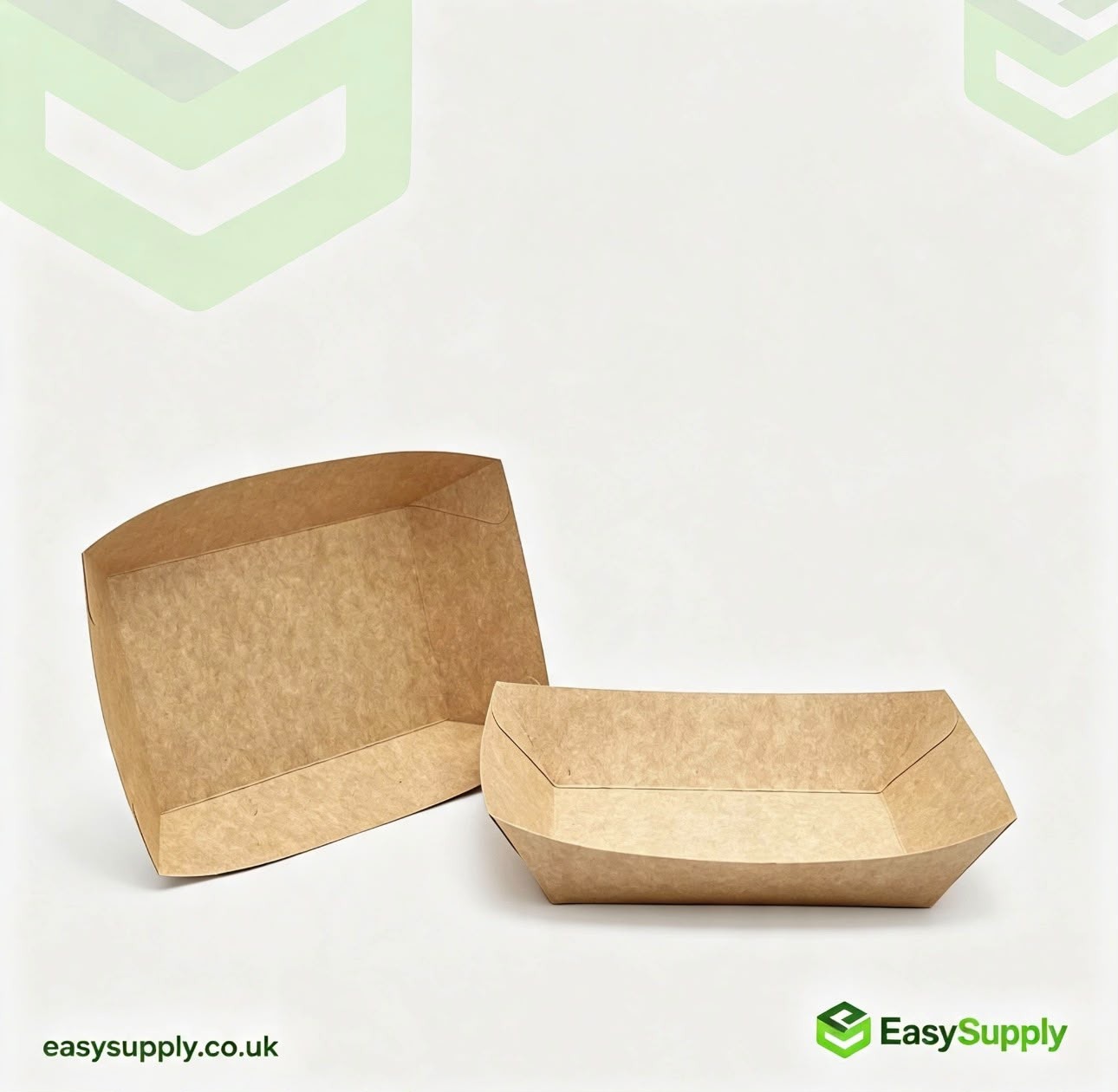 Small kraft chippy tray view 2